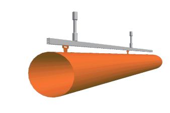 单H钢绳悬挂模式