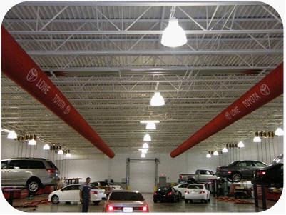 机械汽车 —法瑞风管系统在机械汽车行业的应用