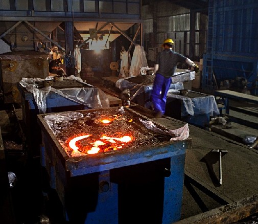 山东大晃铸造车间