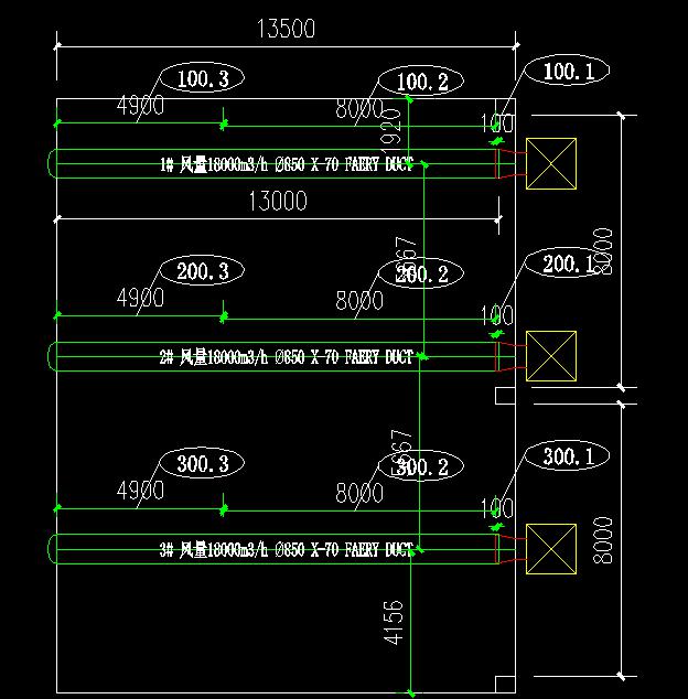 法瑞空气分布器布局平面设计图