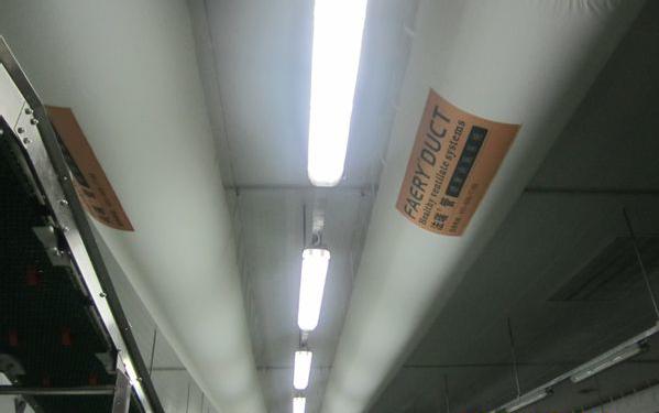 法瑞空气分布器在车间的实景