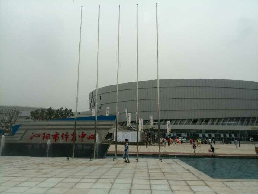 沁阳体育馆整体外景