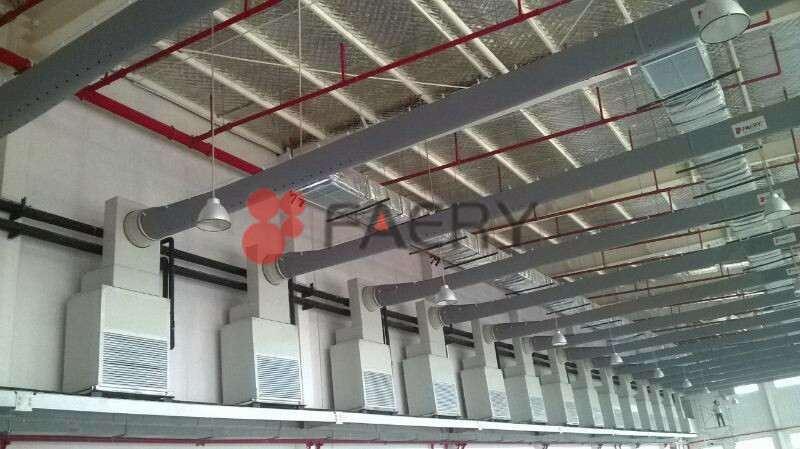 商丘国药医药库纤维布风管