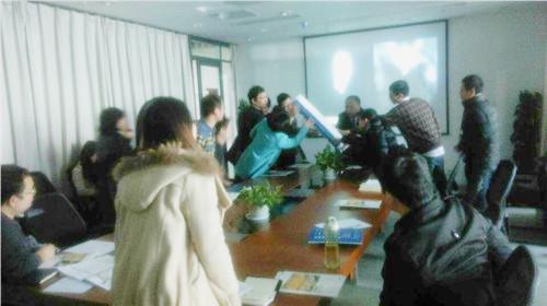 设计师感受布风管样品出风