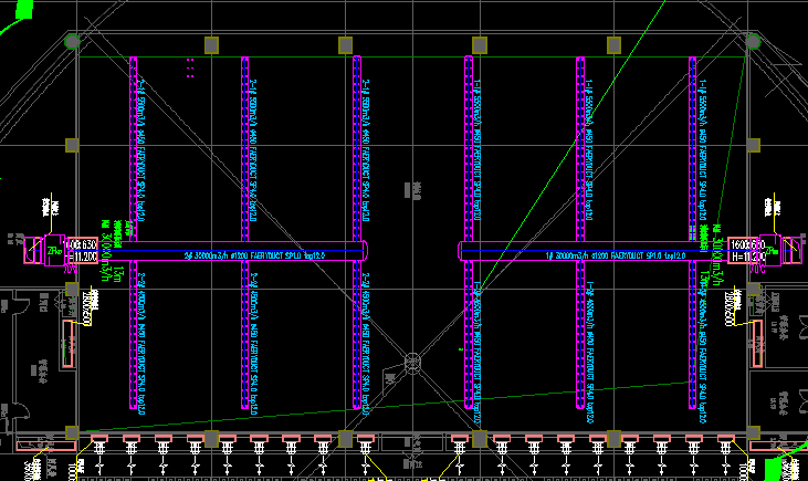 羽毛球馆CAD图纸