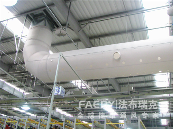 低压线束车间空气分布器