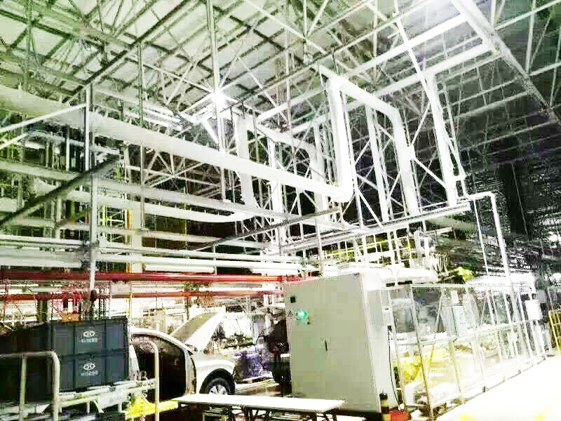 北汽增城总装车间