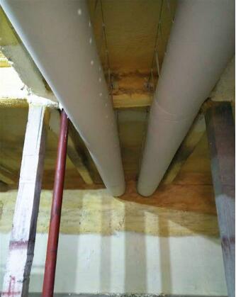 冷库安装好后的风管